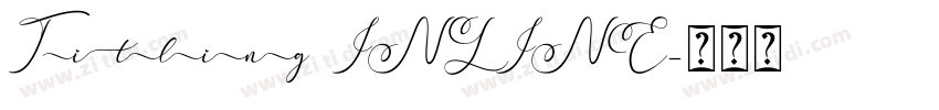 Titling INLINE字体转换